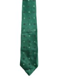 Green Embroidered Tie
