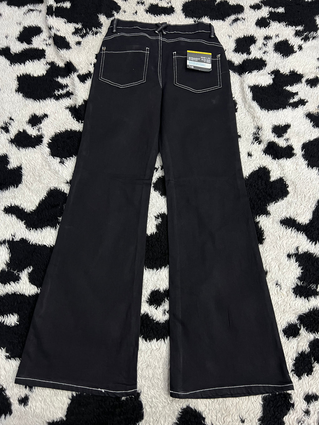 Hot Topic Printed Black Denims