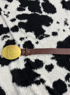 Cow Buckle Belt