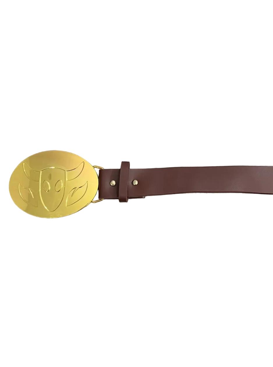 Cow Buckle Belt