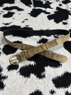 Cheetah Print Belt