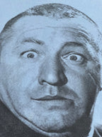 Curly Howard Three Stooges Tee (Medium)