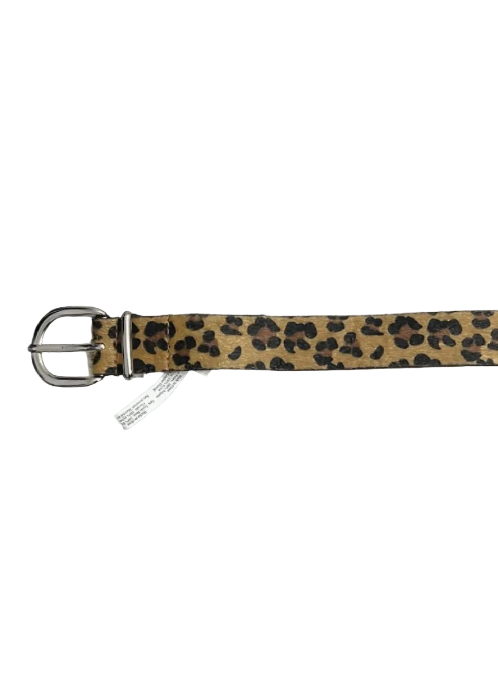 Cheetah Print Belt