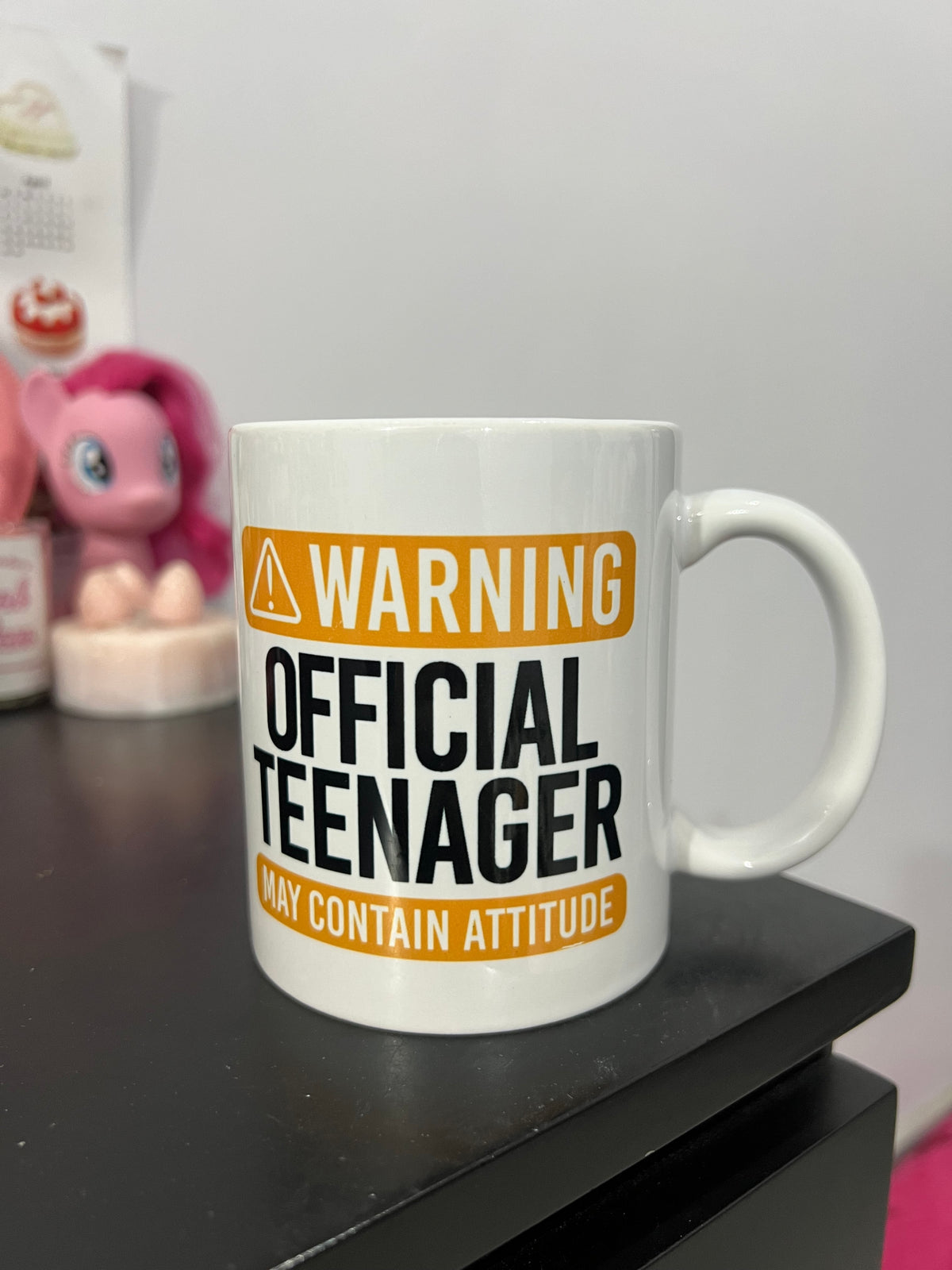 "Warning, Official Teenager!" Mug