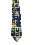 Looney Tunes Taz playing Football Tie