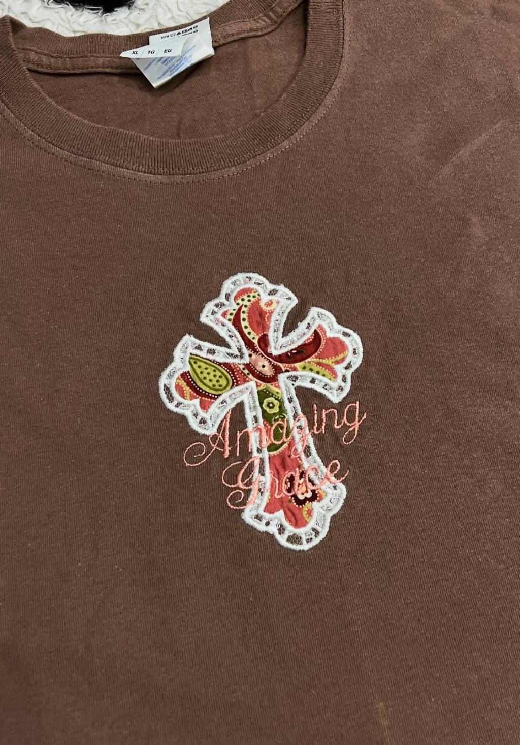 Amazing Grace Cross Tee (Large)