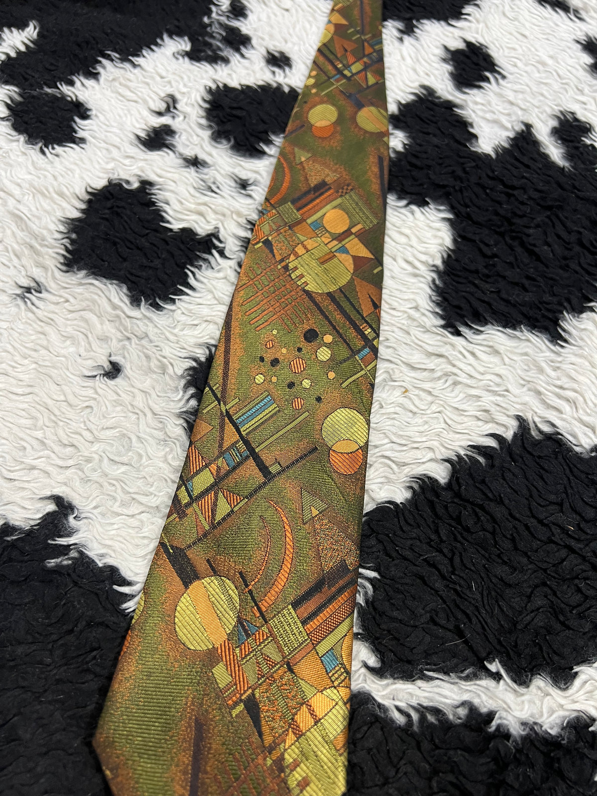 Windsor Geometrical Embroidered Tie