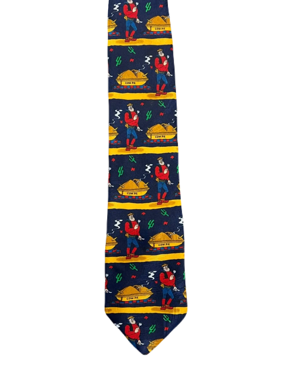 Cowboy & Cowpie Tie