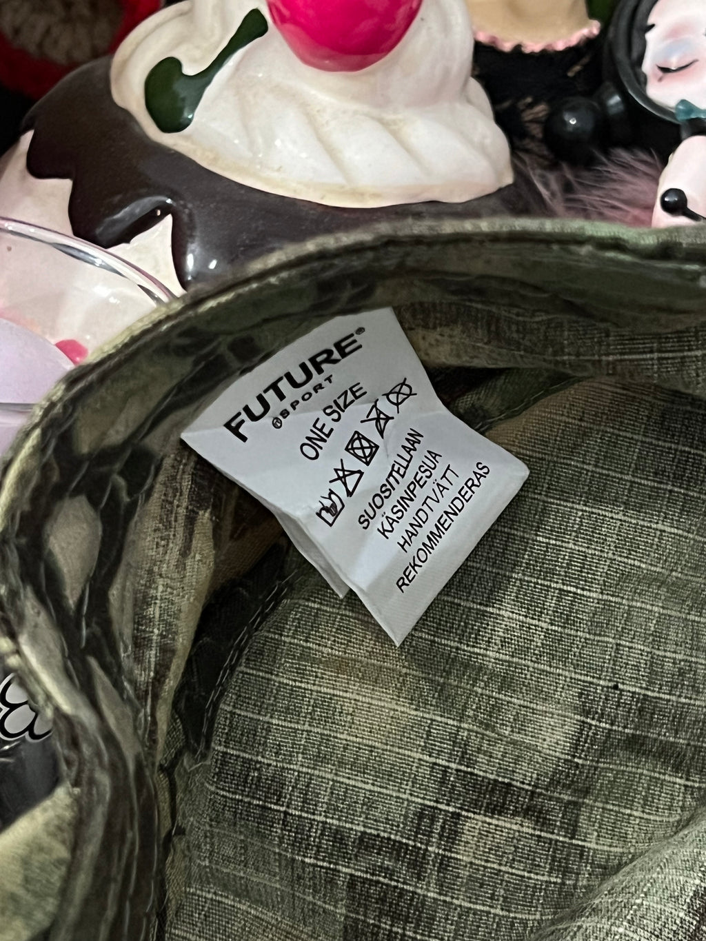 Camouflage Snakeskin Cap