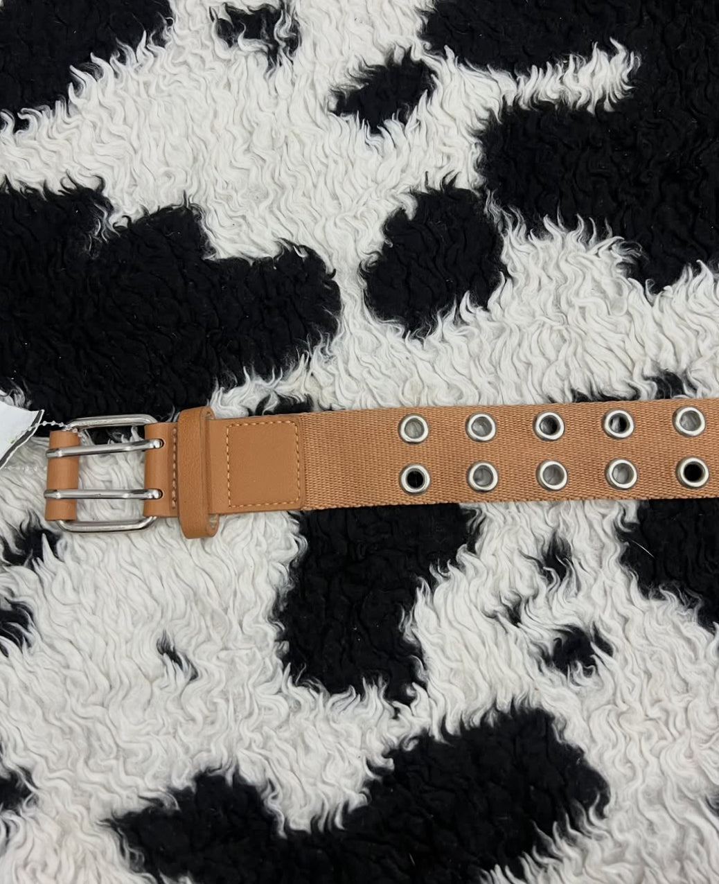 Double-Hole Brown Belt