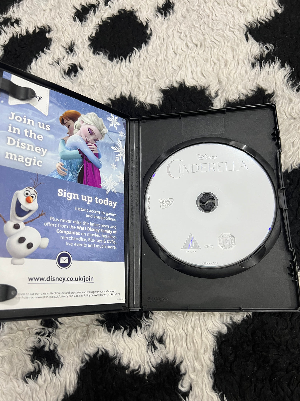 Disney Cinderella DVD