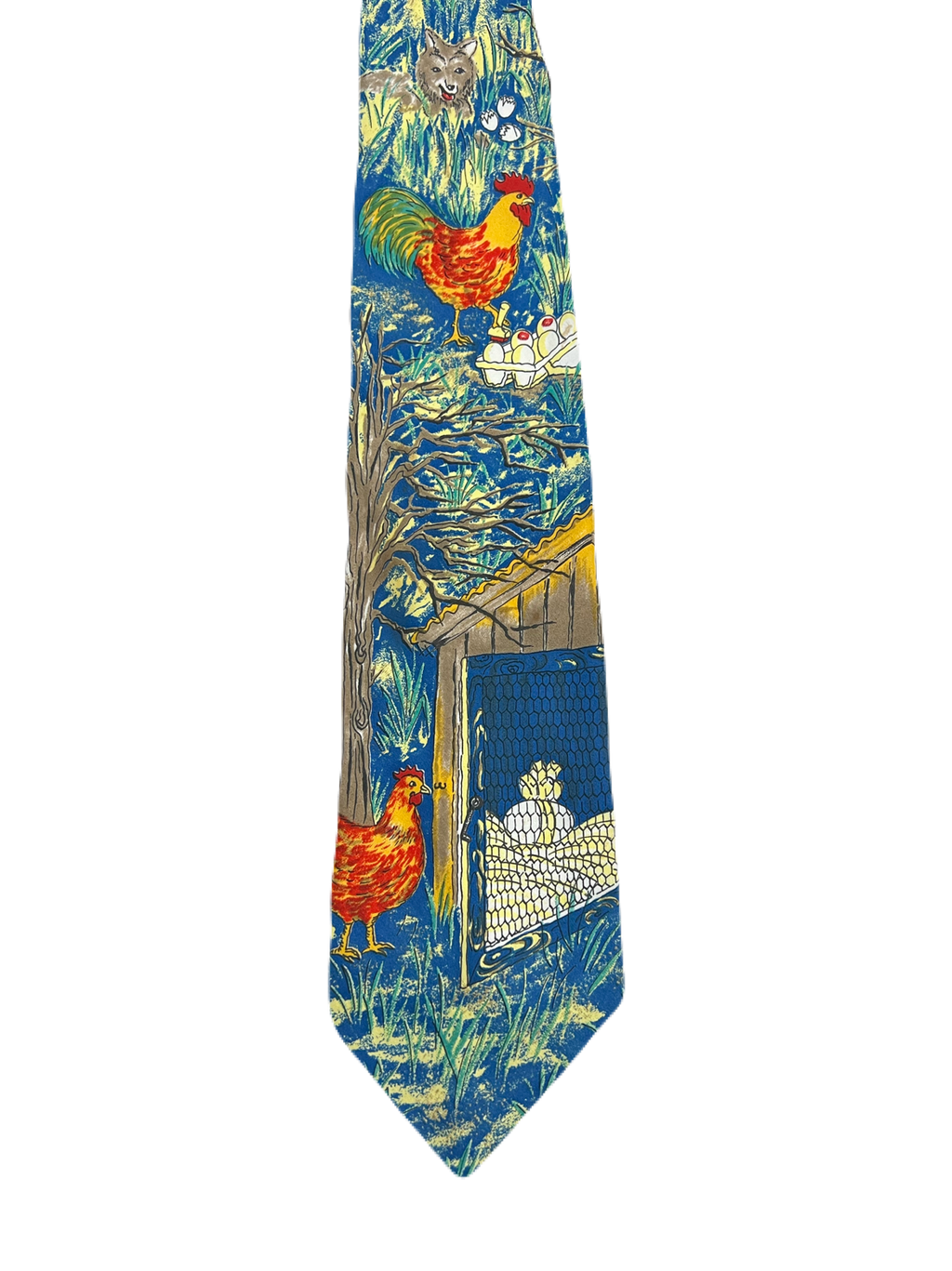 Chicken Coop & Fox Tie