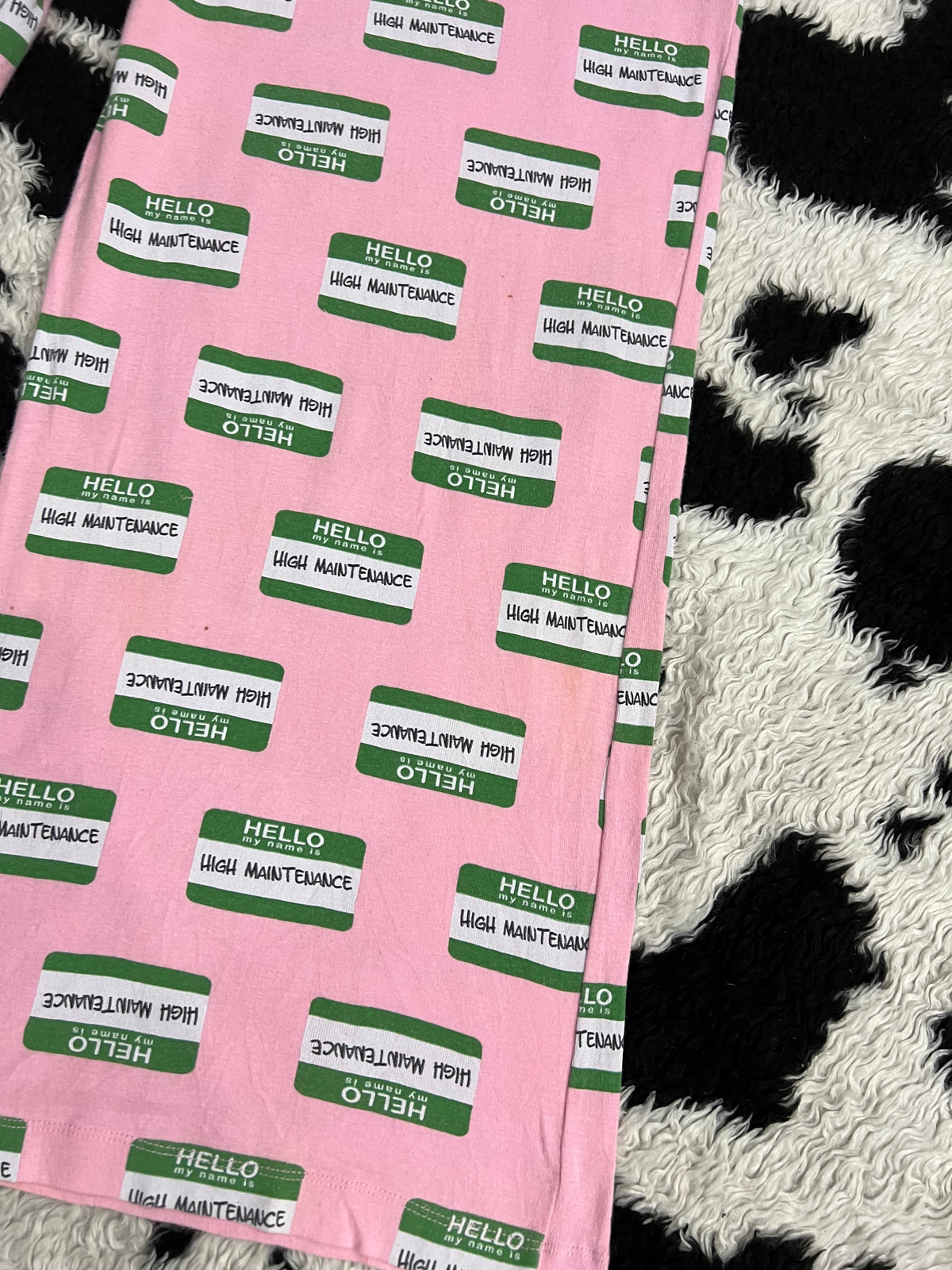 High Maintenance PJs (Extra Large)