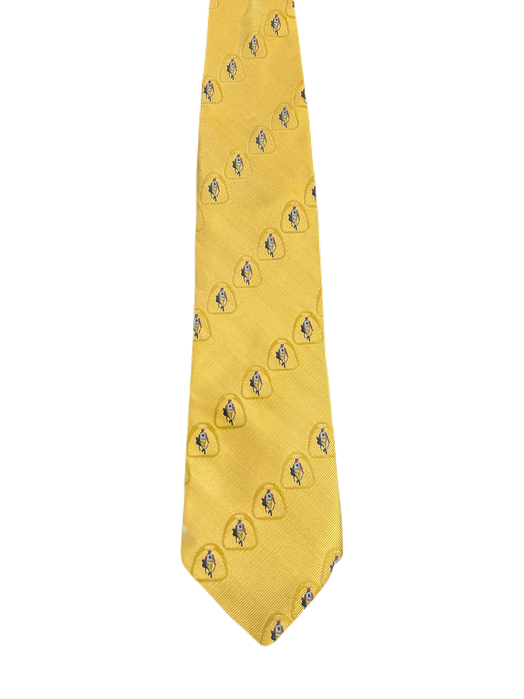 Equestrian Embroidered Tie