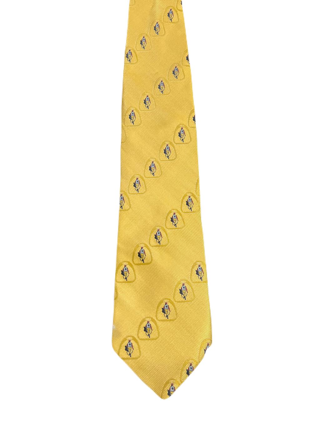 Equestrian Embroidered Tie