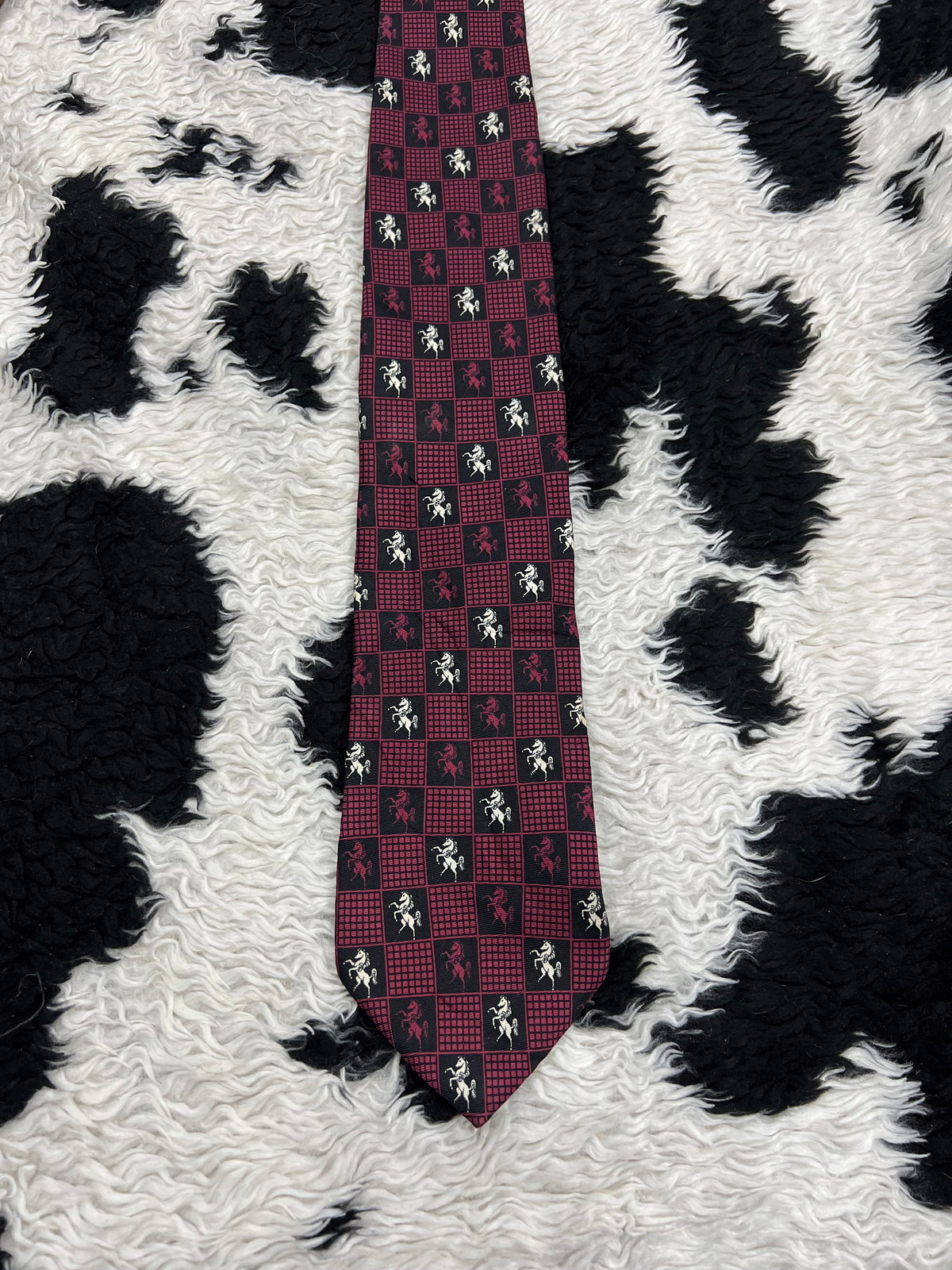 Horses Graphic Tie