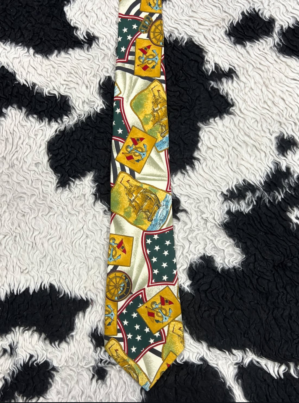 Sailing Ships & Anchors Tie