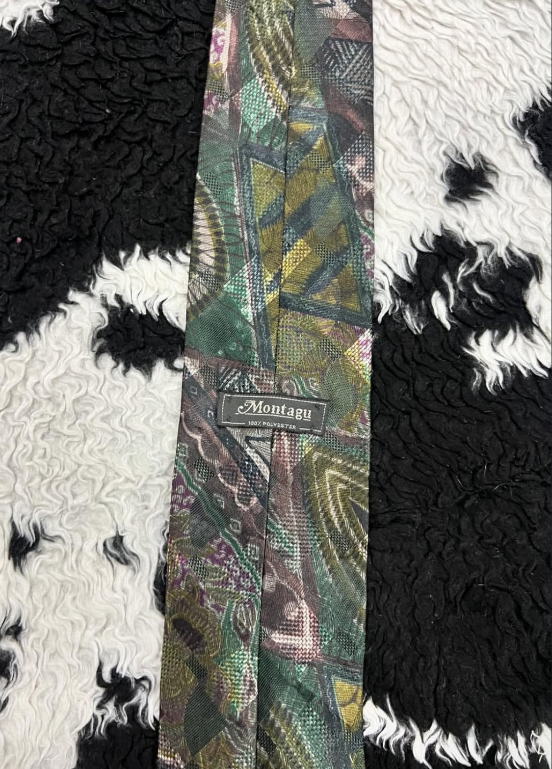 Montagu Paisley Abstract Tie