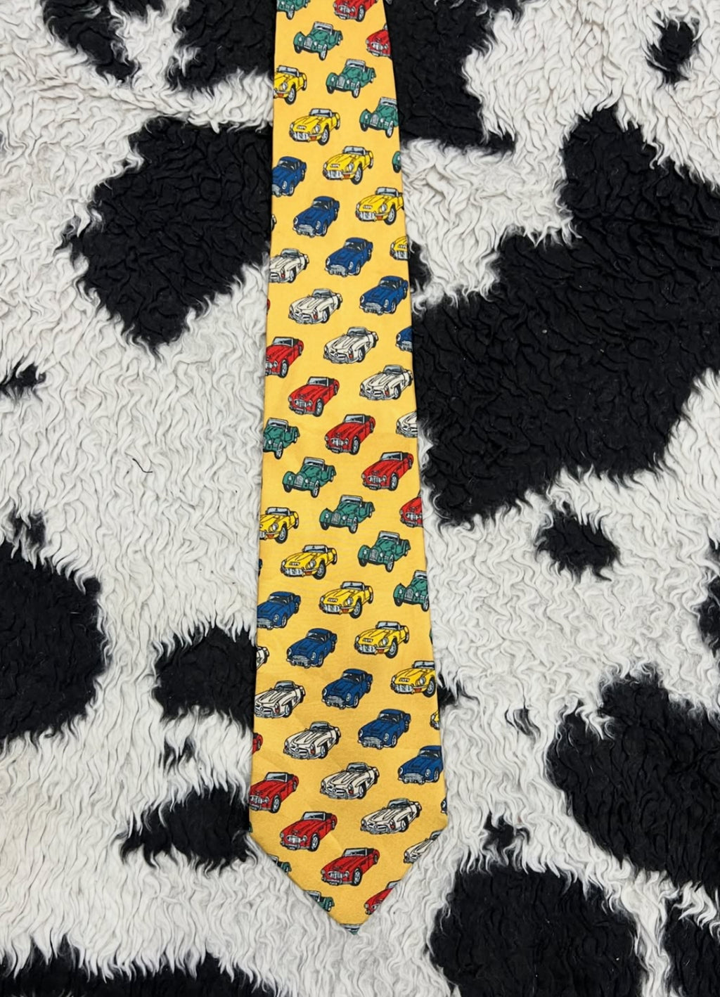 Vintage Cars Tie