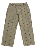 Hoss Floral Embroidered Denims (Waist 32-34)