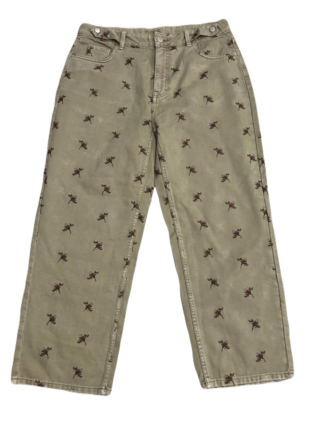 Hoss Floral Embroidered Denims (Waist 32-34)
