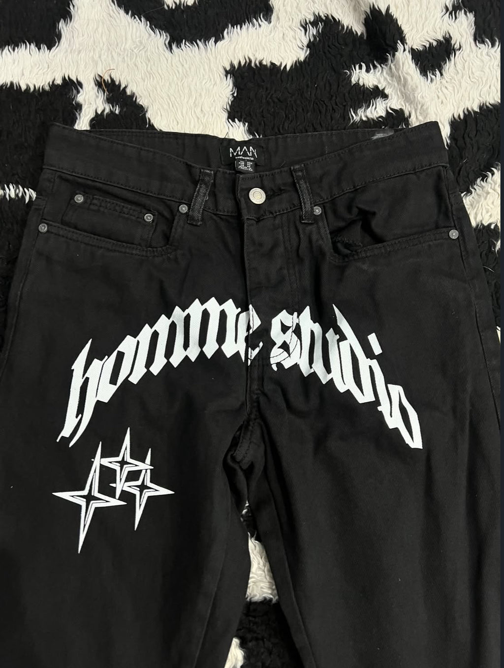Homme Studio Printed Pants (Waist 30)