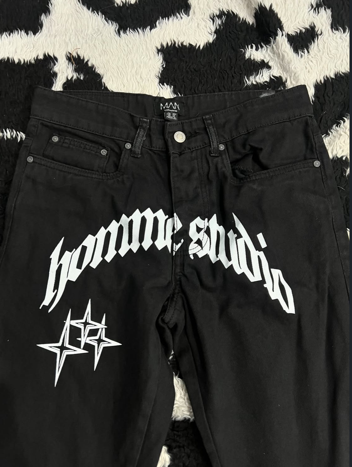 Homme Studio Printed Pants (Waist 30)