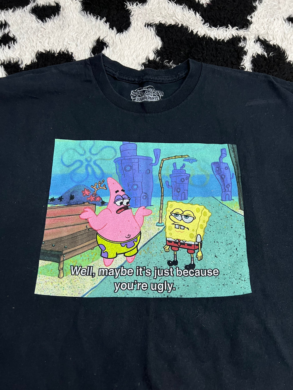 Spongebob & Patrick Meme Tee (Large)