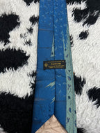Bear in Library Tie