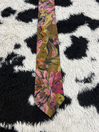 Jakko Pink Floral Tie