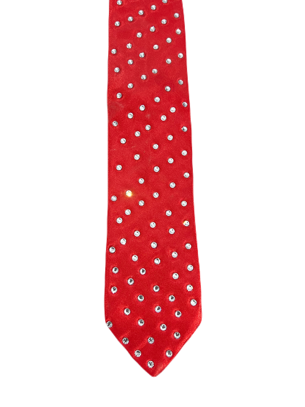 Red Bedazzled Tie