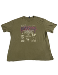 Grunge Army Green Tee (Large / Extra Large)