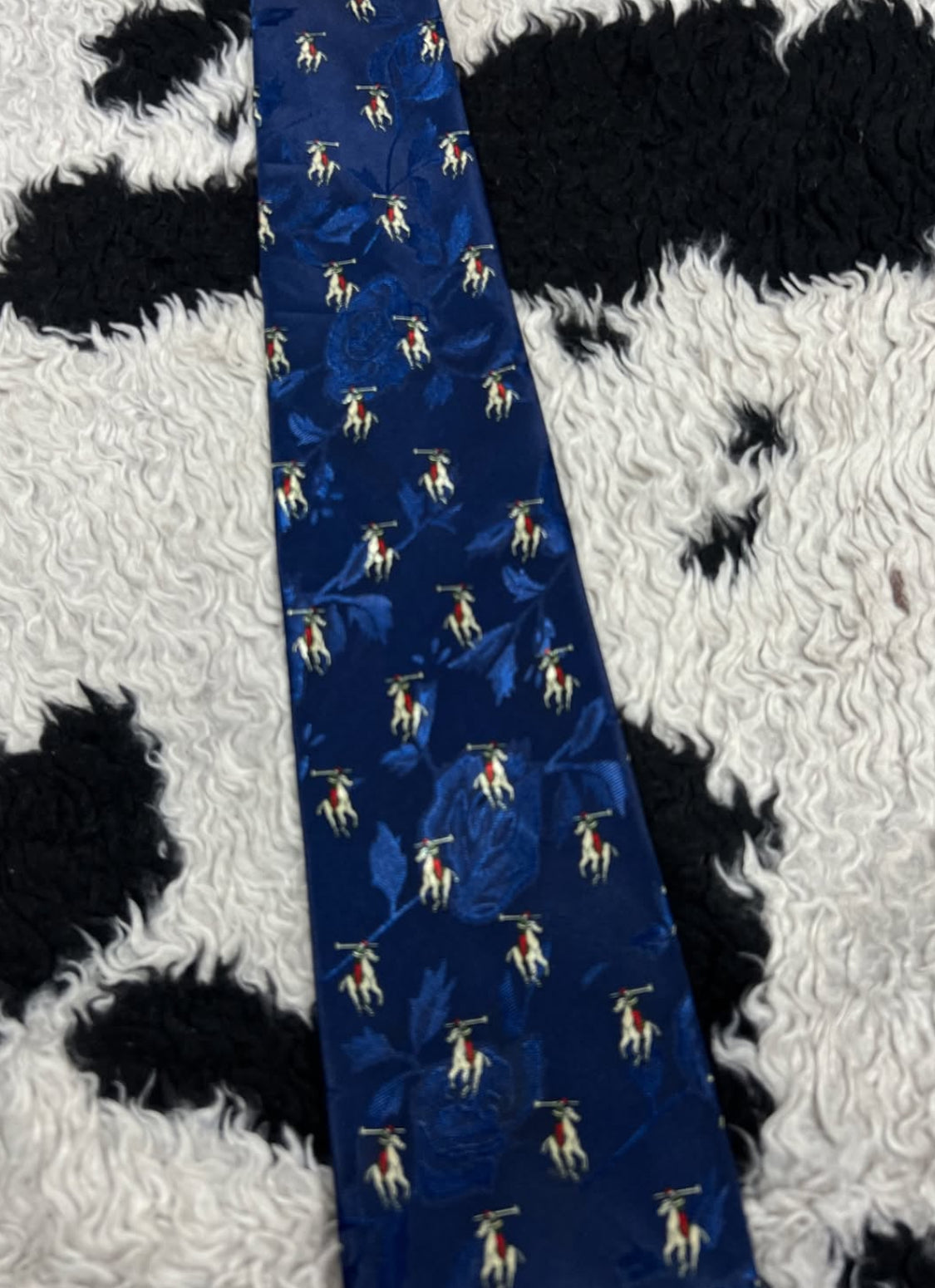 Double-Textured Polo Tie