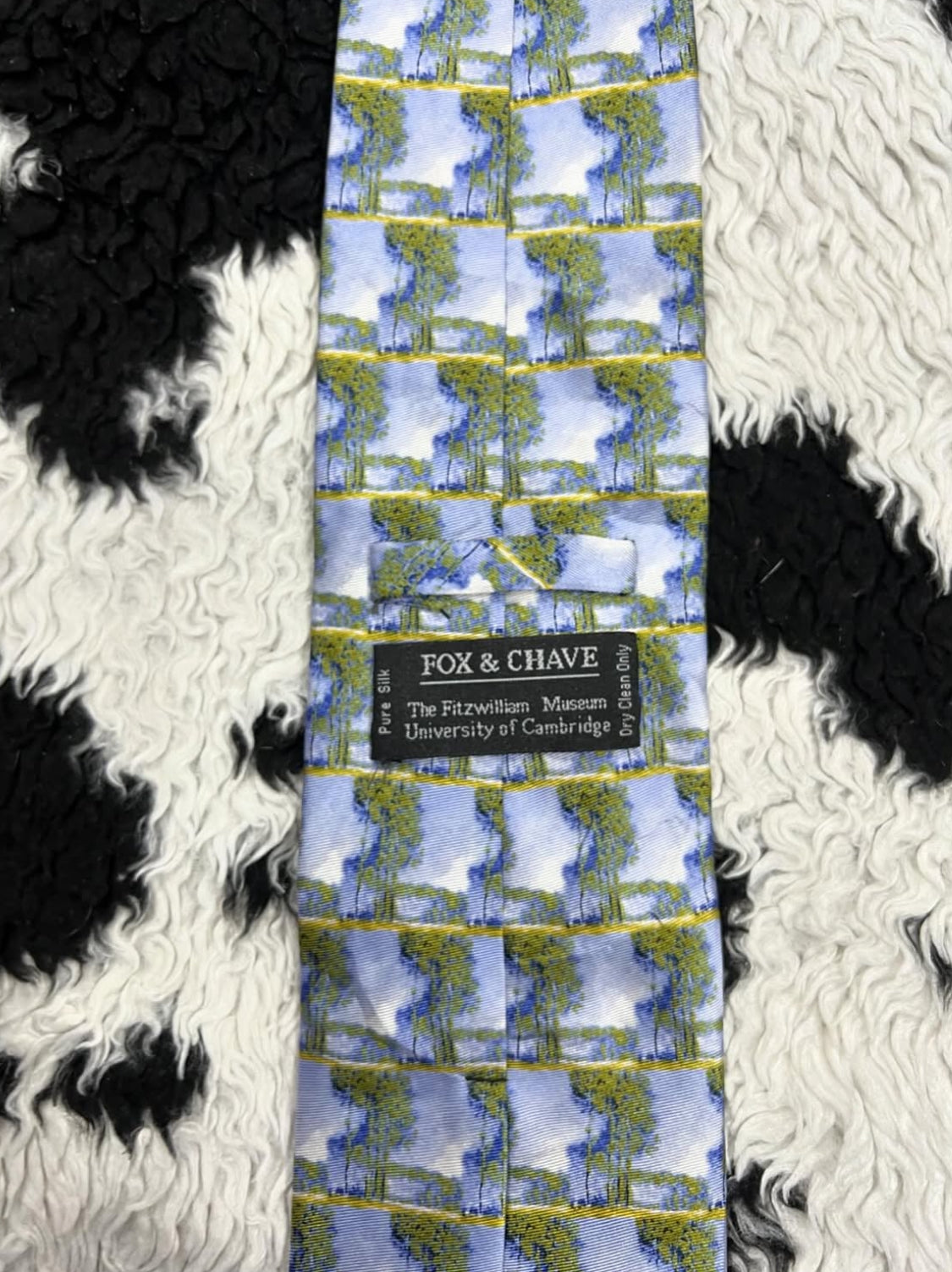 Claude Monet Inspired Tie
