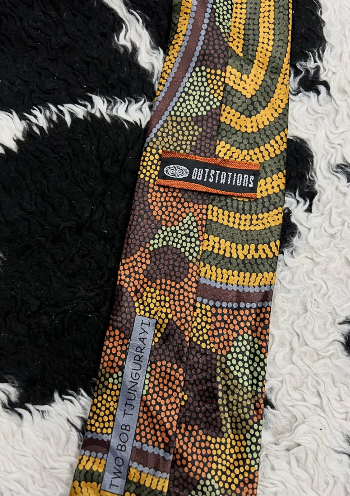 Two Dotted Tungurrayi Tie