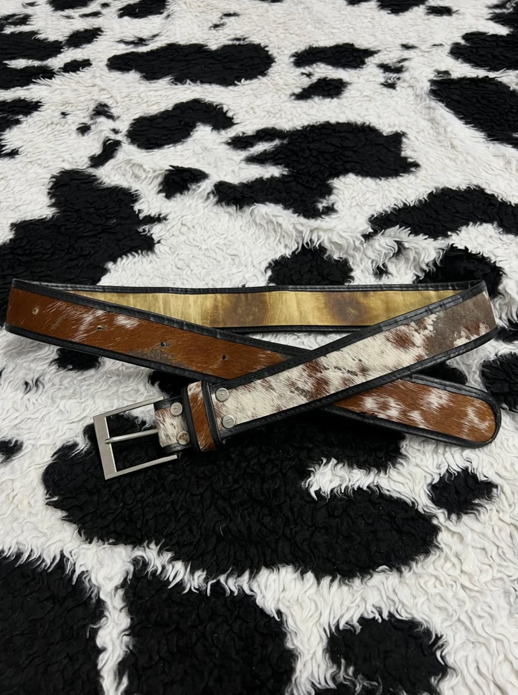 Animal Fur Belt
