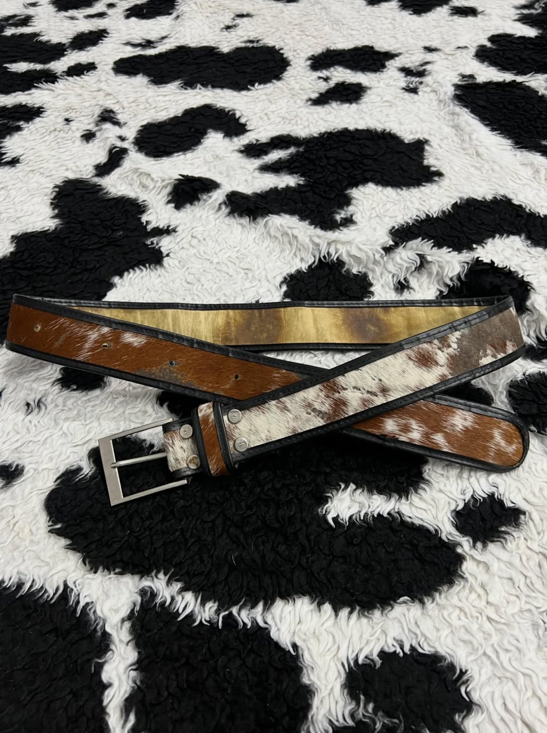 Animal Fur Belt