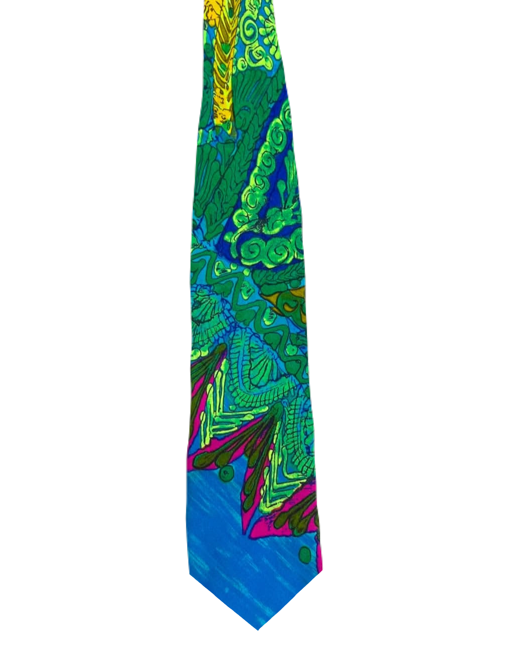 Peacock Abstract Tie