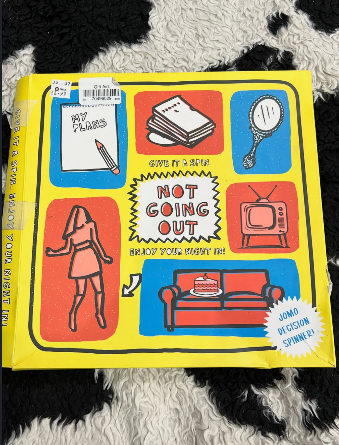 Not Going Out Spin Card Game