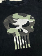 Marvel Punisher Camouflage Skull Tee (Medium - Large)