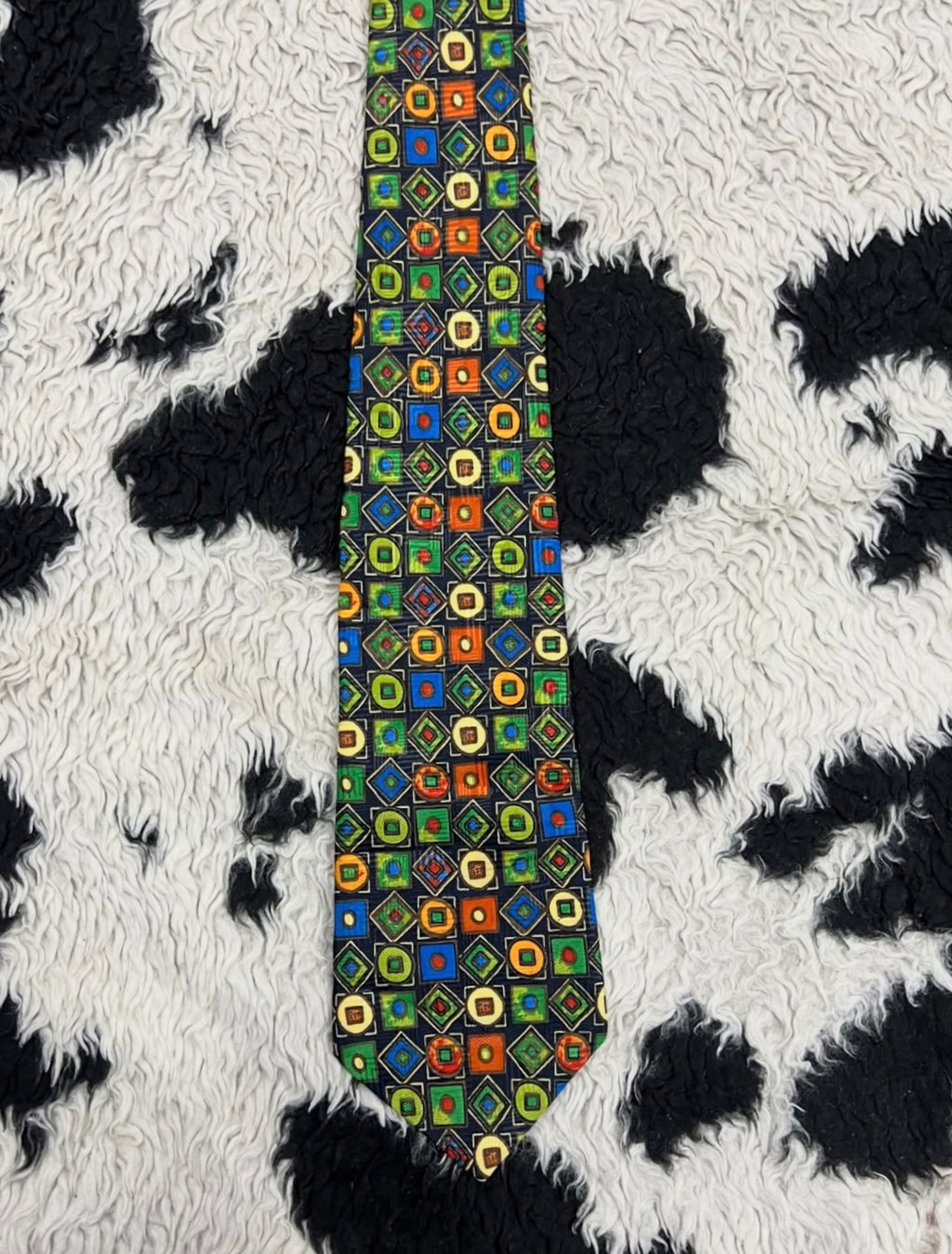 Rael Brook Geometric Tie