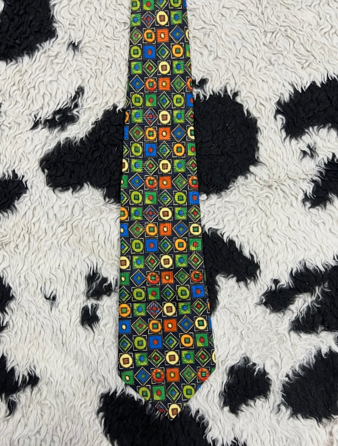 Rael Brook Geometric Tie