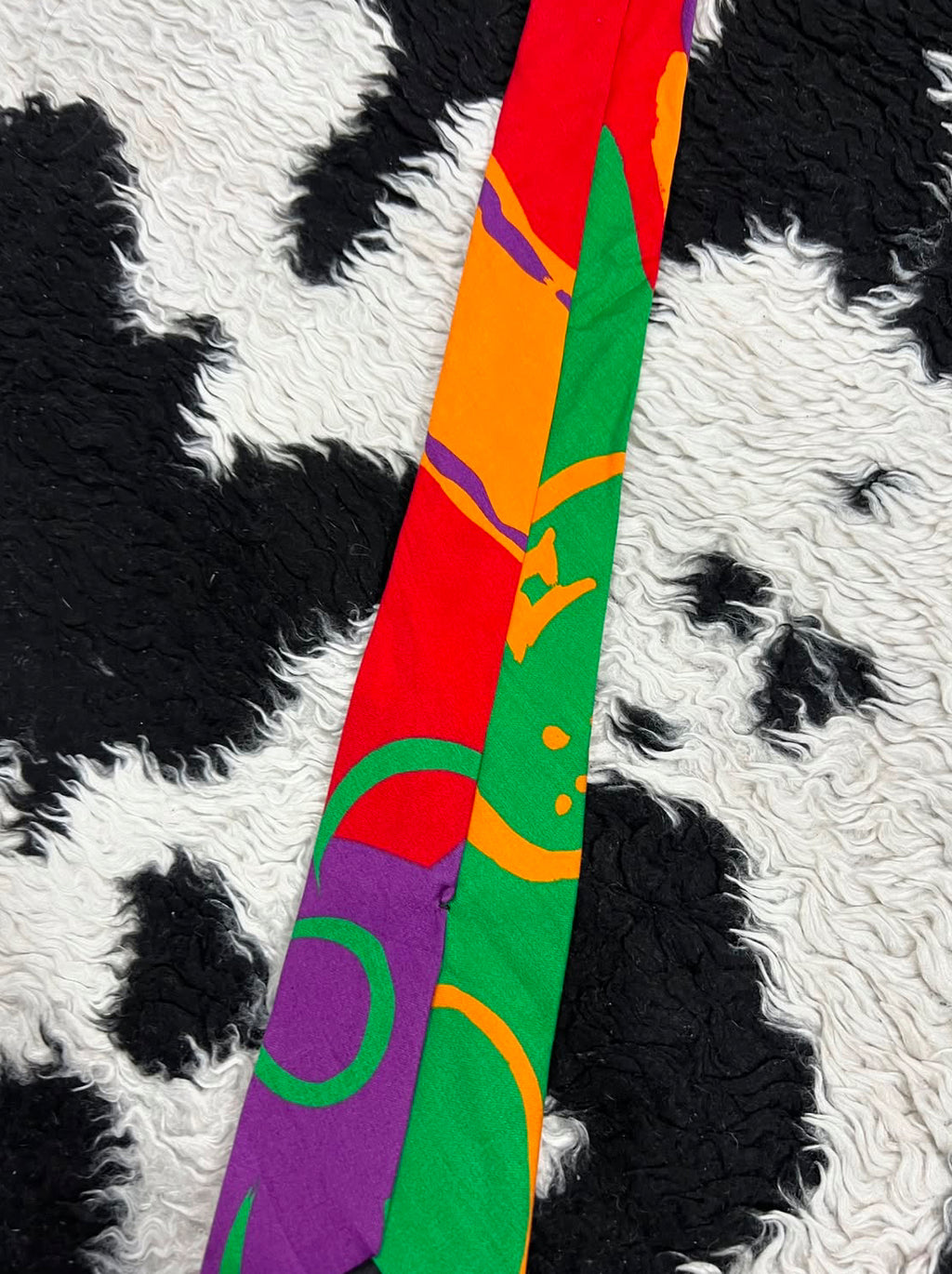 Vibrant Floral Tie