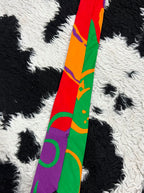 Vibrant Floral Tie