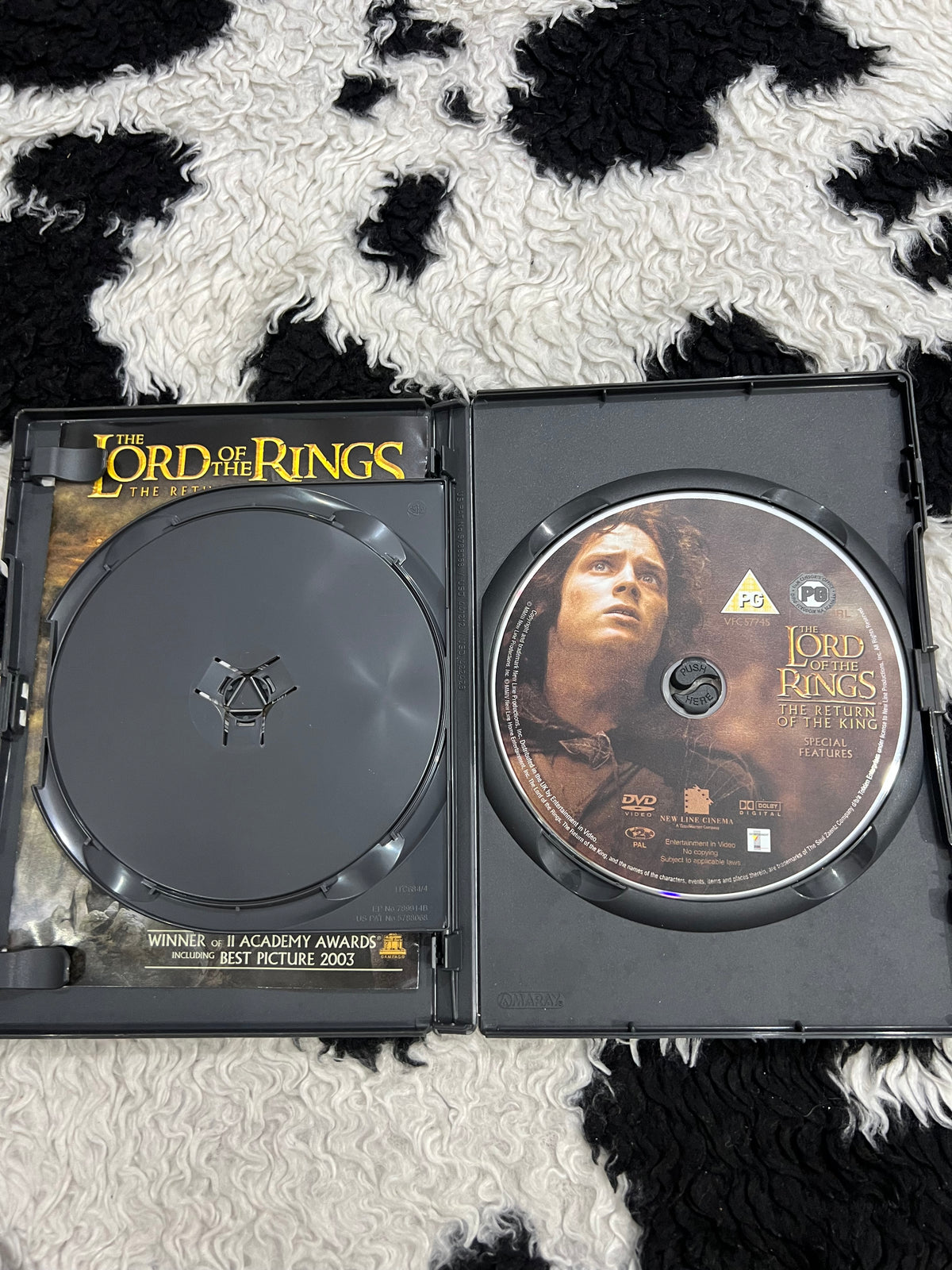 Lord of the Rings DVDs (Two Disc Sets)