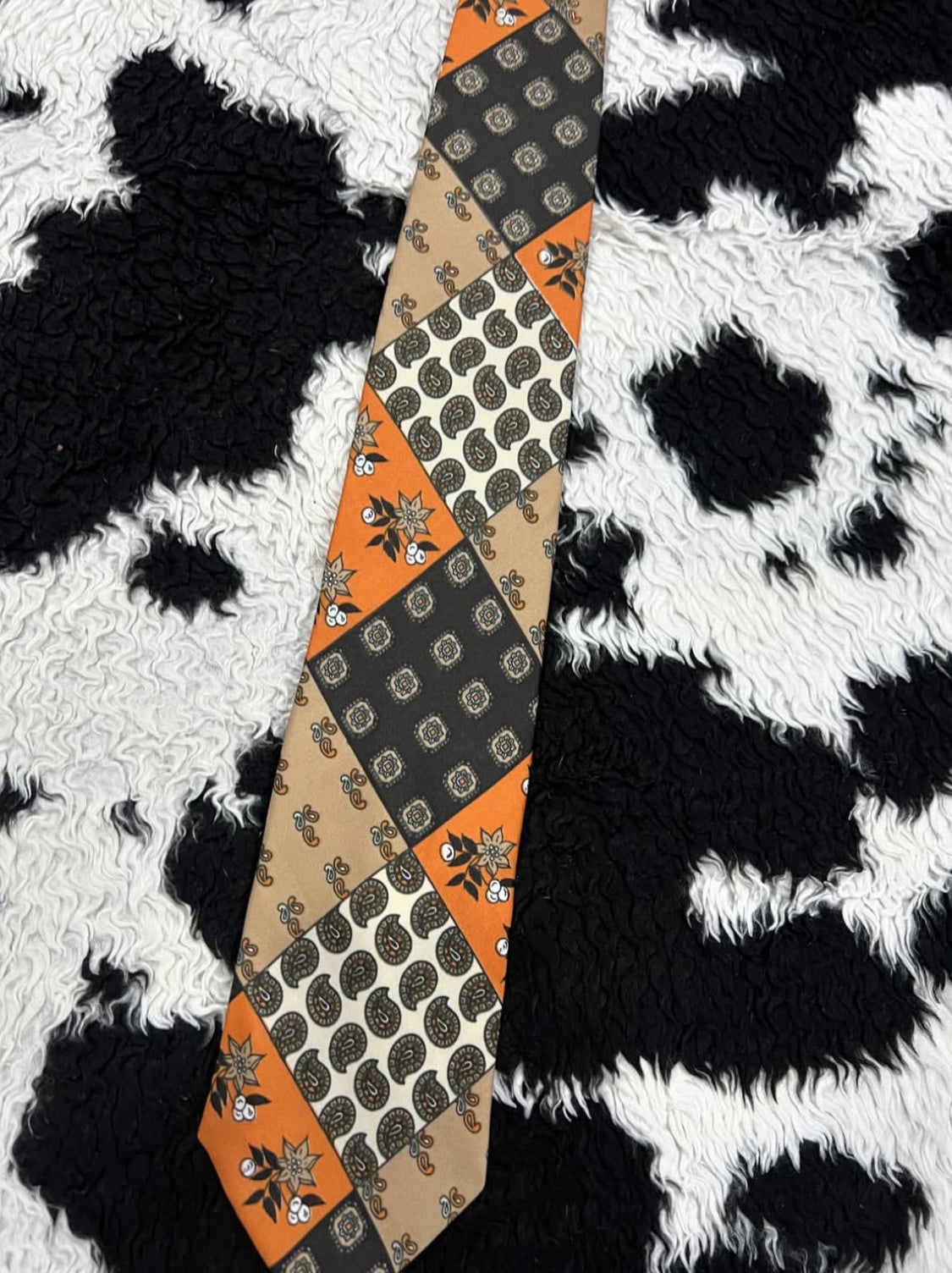 Prestwick Paisley Patch Tie