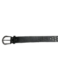 Studded Beaded Black Belt