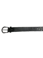 Studded Beaded Black Belt