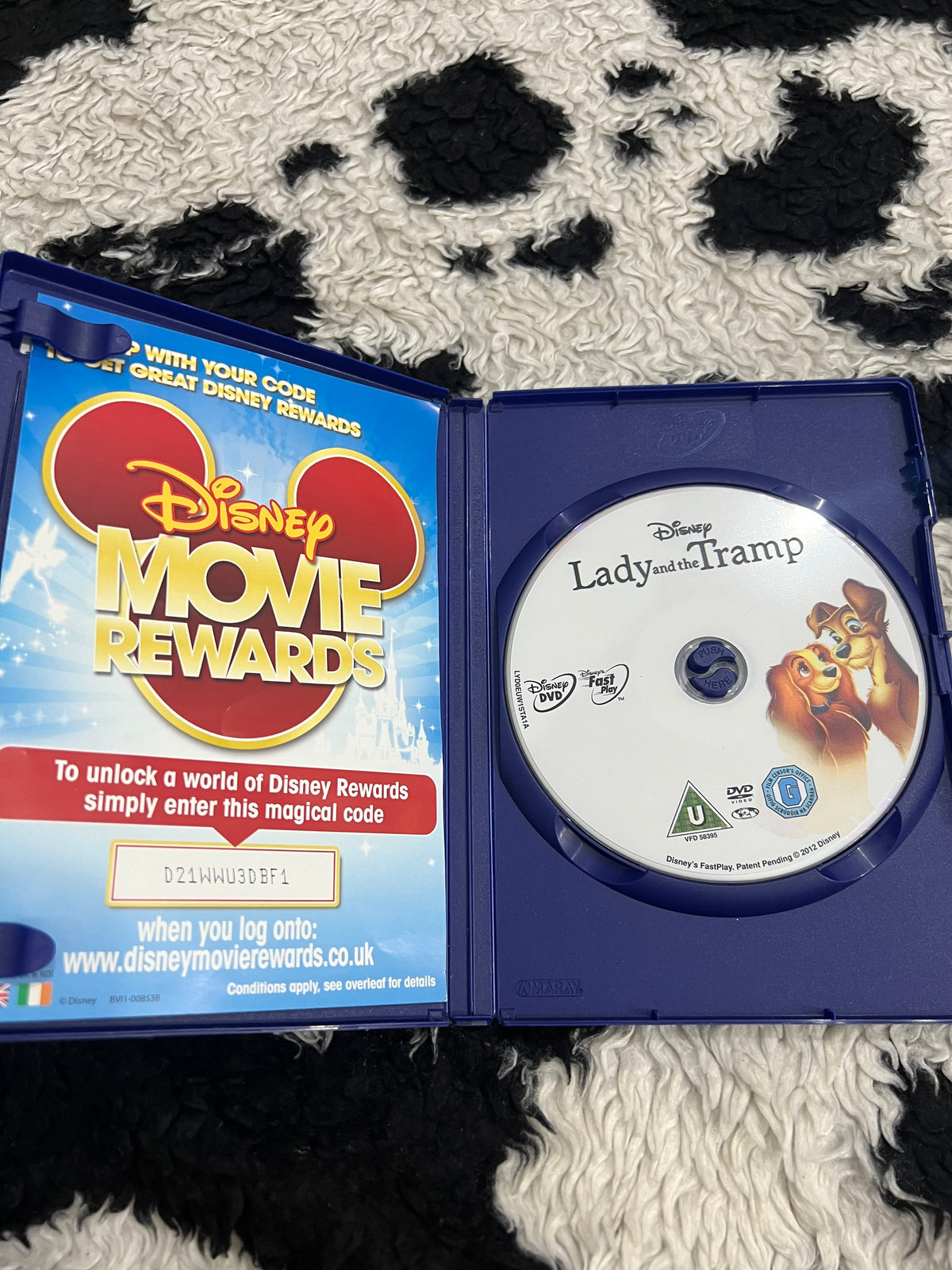 Disney Lady & The Tramp DVD