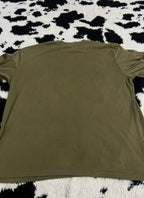 Grunge Army Green Tee (Large / Extra Large)